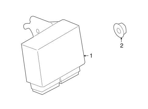 B9 Tribeca DAYTIME RUNNING LAMP COMPONENTS