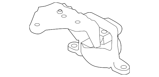 11210-5HA0A Деталь SIDE MOUNT, RIGHT