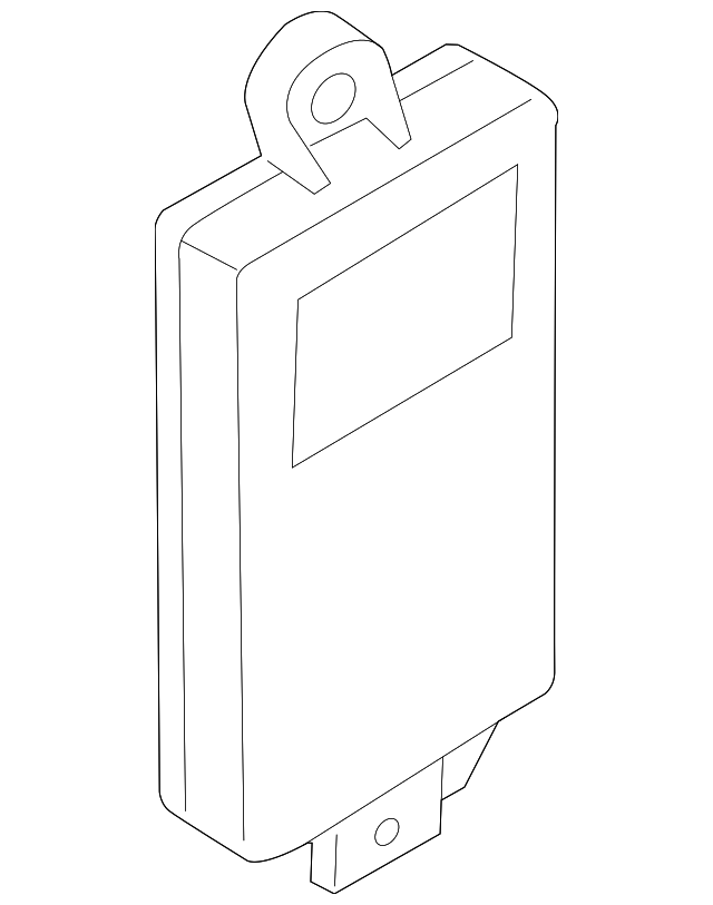 65-75-3-456-960 ANTITHEFT MODULE, RIGHT