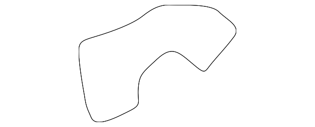 10431608 Деталь INNER WHEELHOUSE BRACKET, LEFT