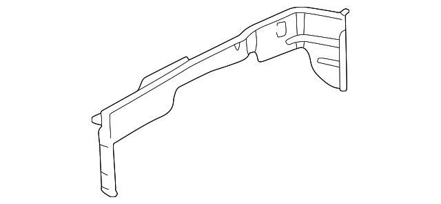 10411276 Деталь EXTENSION PANEL, RIGHT