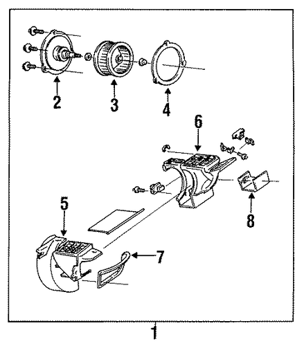 Justy BLOWER MOTOR & FAN