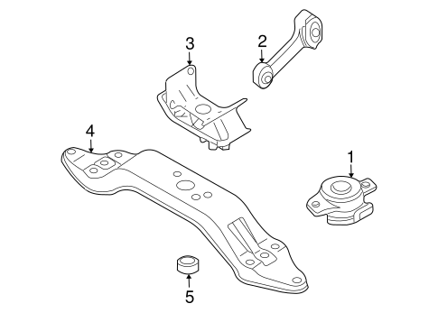 Outback ENGINE & TRANS MOUNTING 4