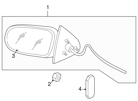 Ascender OUTSIDE MIRRORS