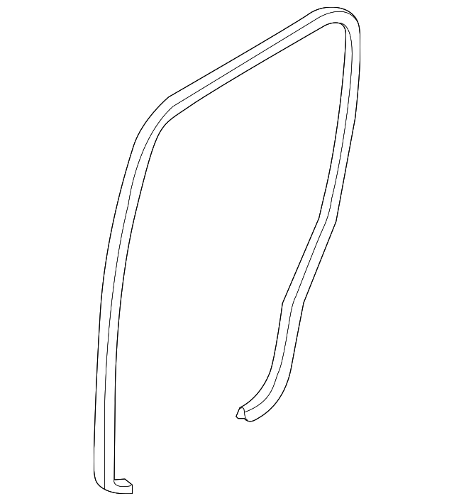 769236W500 OPENING TRIM, RIGHT
