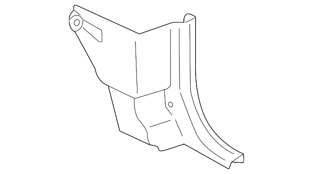 669013W701 COWL TRIM, LEFT