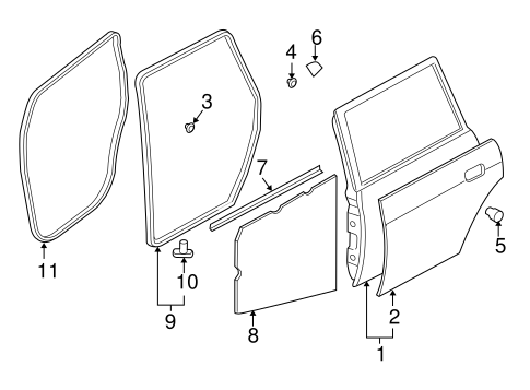 Endeavor DOOR & COMPONENTS 2