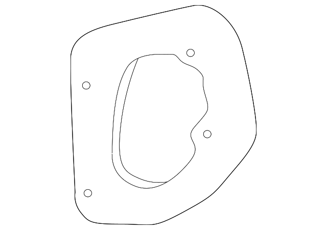 92455-4C600 Деталь LENS & HOUSING GASKET, LEFT