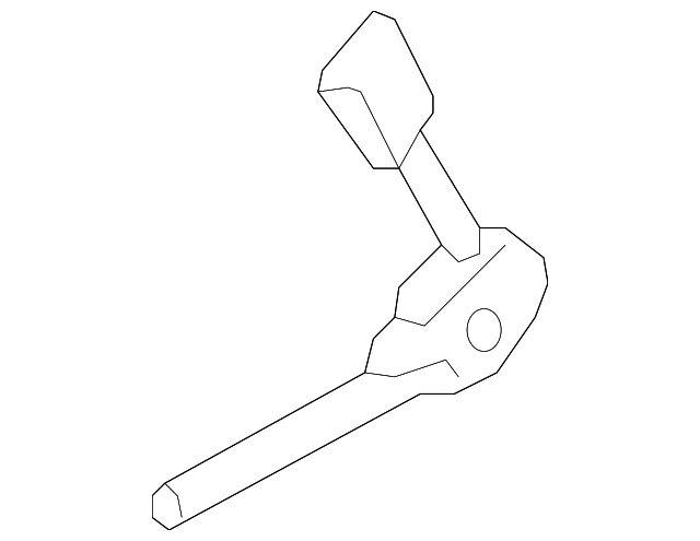 88830-0A000-QD Деталь BUCKLE, LEFT