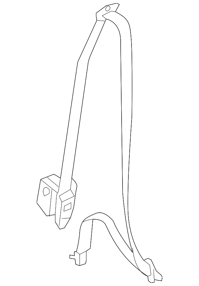 88810-0A000-QD Деталь BELT & RETRACTOR, LEFT