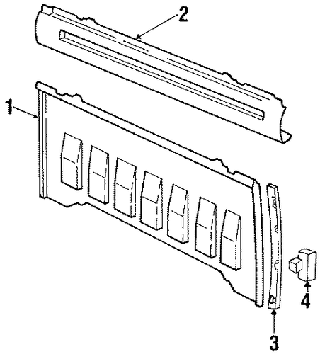 C2500 BACK PANEL 2