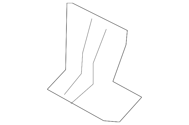 65581-2F000 GUSSET, RIGHT