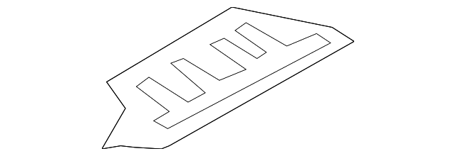 65531-2F010 FLOOR EXTN, LEFT