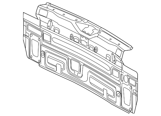 5N0-813-301 REAR BODY PANEL