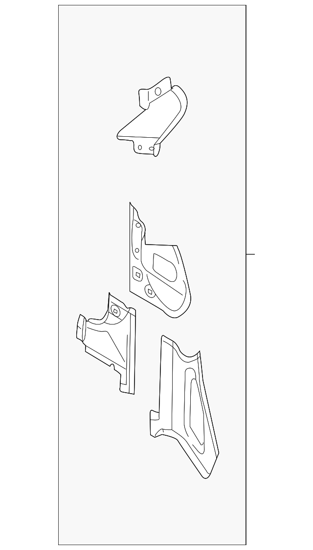 5N0-813-319 CORNER PANEL, LEFT