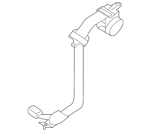 88843-ZX28B Деталь CENTER SEAT BELT