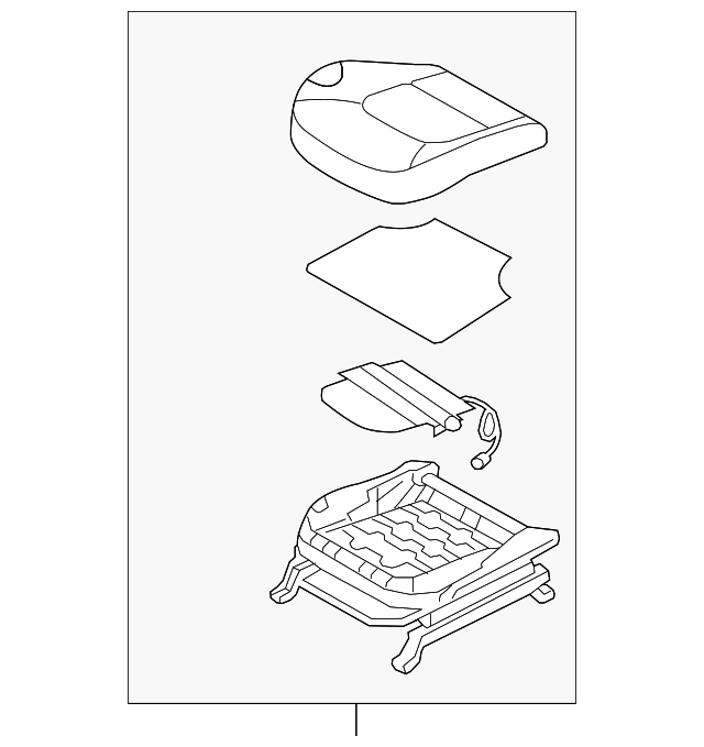 88104-2S001-TMA Деталь CUSHION ASSY