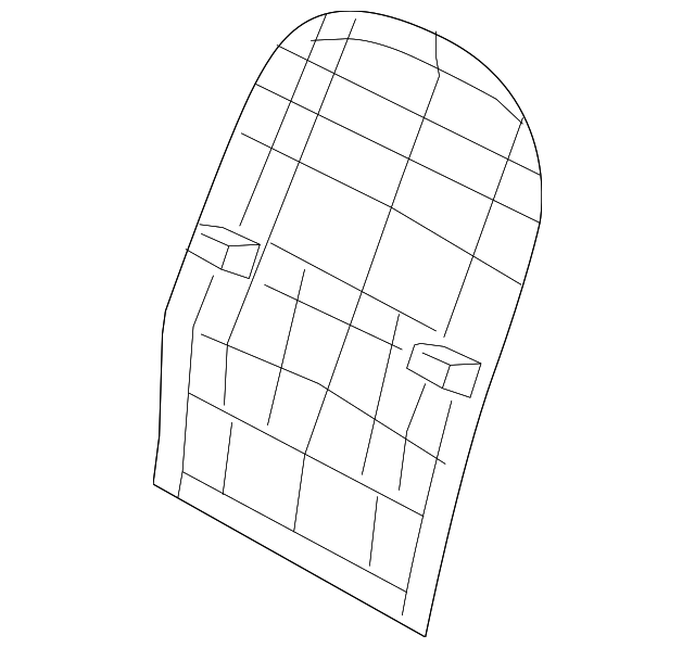 88393-2S051-MCH Деталь SEAT BACK PANEL