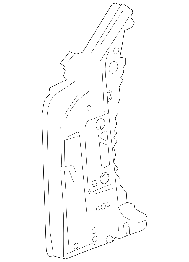 25998243 Деталь HINGE PLR REINF, LEFT
