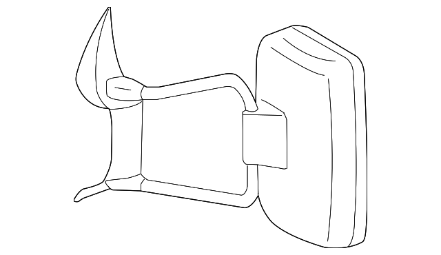 5124255AA Деталь POWER MIRROR, RIGHT