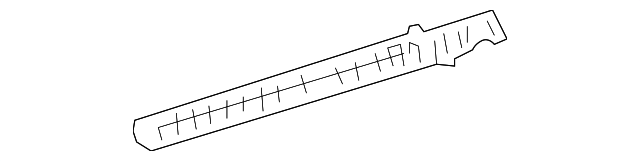66414-52160 Деталь RAIL TRIM, RIGHT