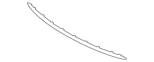 86590-A7100 LOWER DEFLECTOR