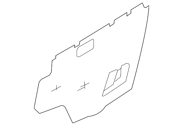 80861CR010 INNER PANEL, LEFT