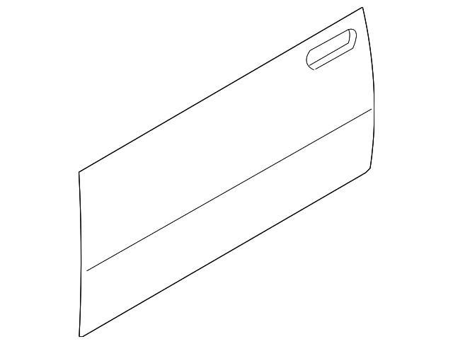 80153AG030 OUTER PANEL, LEFT