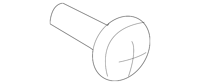 0145400311 Деталь BELT MOLDING SCREW, RIGHT