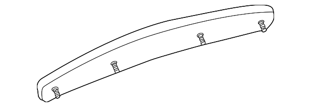 4B0071640A94AX Деталь SPOILER ASSY