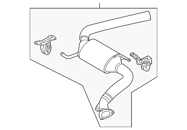 7L8-254-401-EX MUFFLER & PIPE