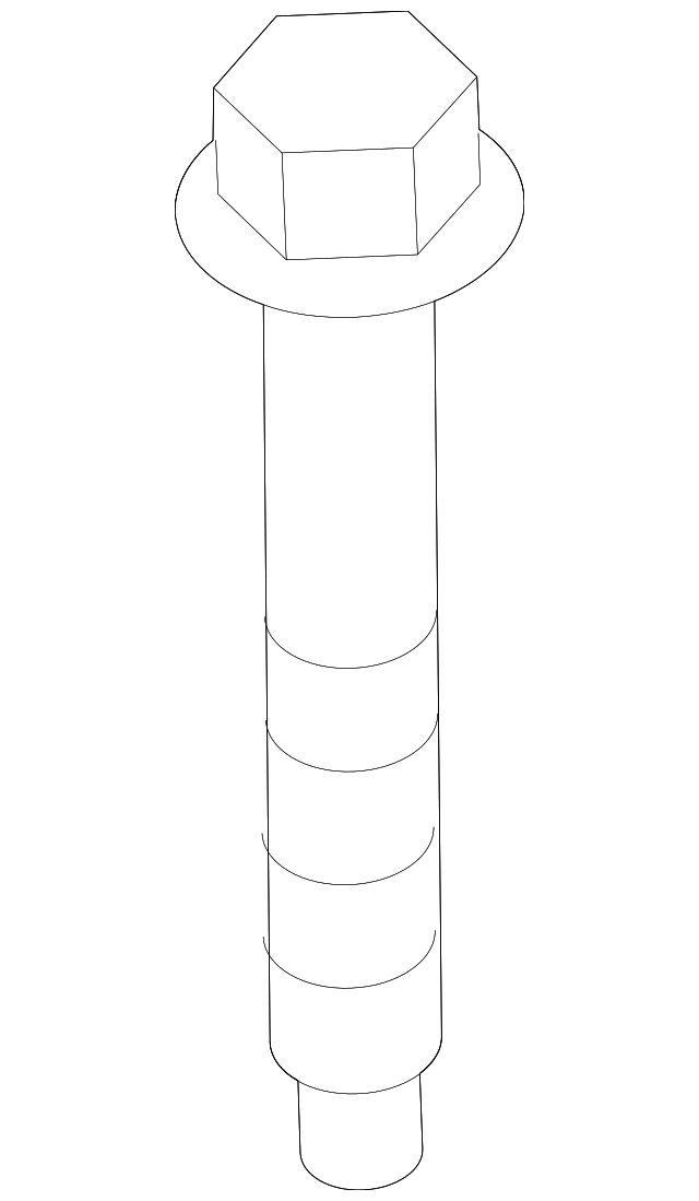 -W500743-S439 REAR MOUNT BOLT