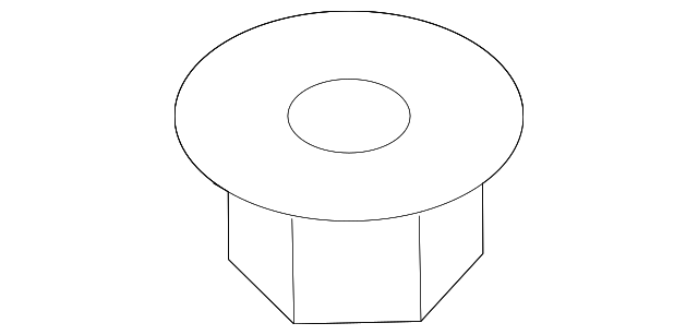 -W710553-S440 ENGINE SUPPORT NUT