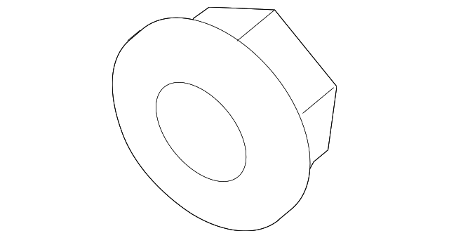 87374-2E000 TRIM MOLDING INSULATOR