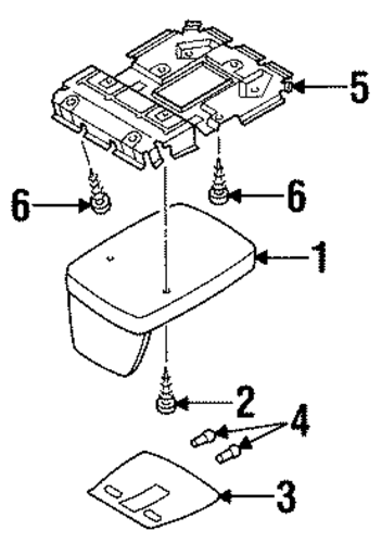 Axiom OVERHEAD CONSOLE