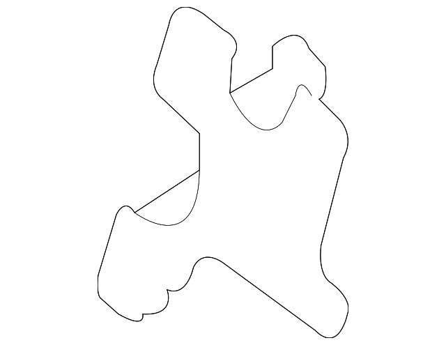 21613-89X00 Деталь TRANS COOLER BRACKET