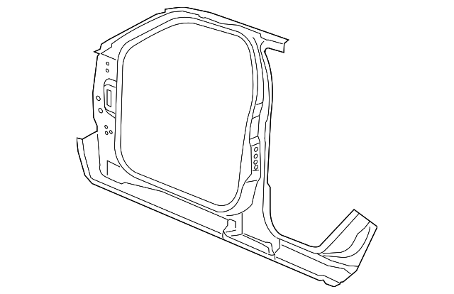 5142292AE Деталь OUTER PANEL, RIGHT