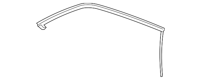 55399016AB Деталь BODY W'STRIP, RIGHT