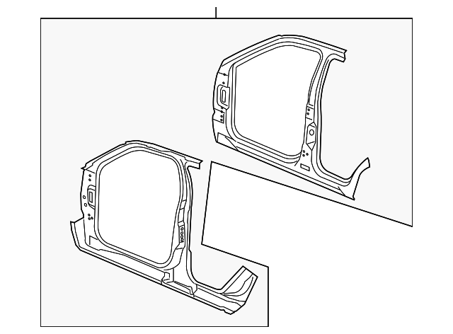 5142298AI Деталь APERTURE PANEL, RIGHT