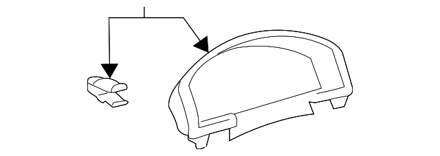 55404-AA010 CLUSTER TRIM