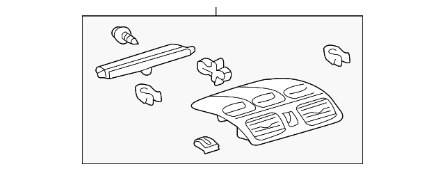 55405-AA073 CENTER PANEL