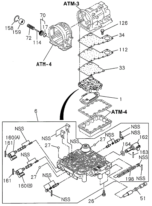 SLX AT LOWER CONTROL VALVE