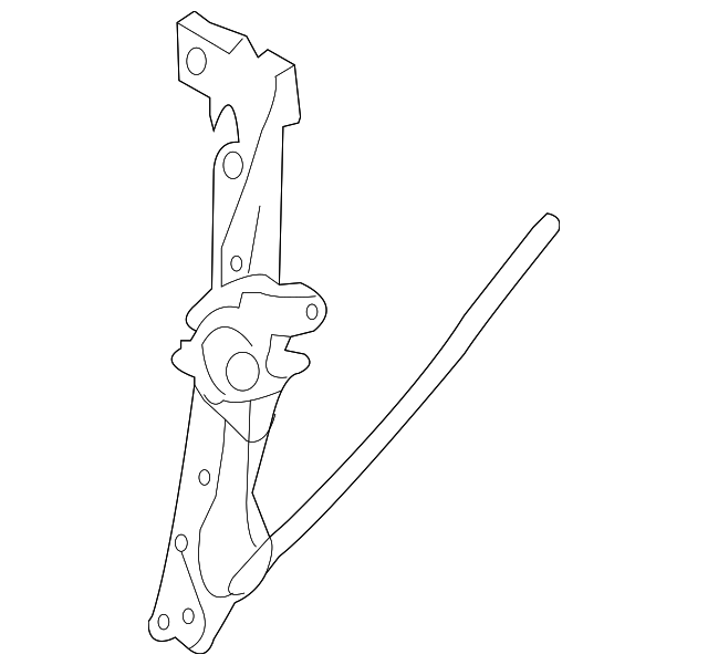 55396480AI Деталь WINDOW REGULATOR, RIGHT