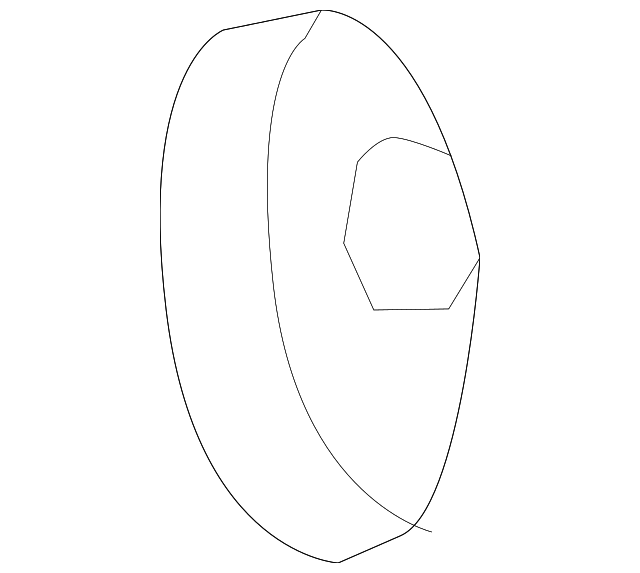 90950-01789 DOOR SHELL PLUG, RIGHT