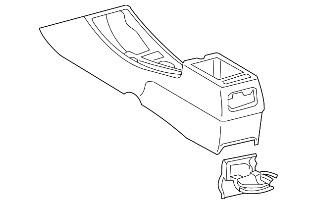 58901-02130-B0 CONSOLE ASSY