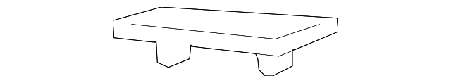 1KQ761DVAA Деталь BEZEL, LEFT
