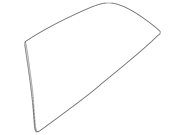 51-36-8-399-181 Деталь QUARTER GLASS, LEFT