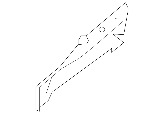 75131-JA030 Деталь CLOSING PLATE, LEFT