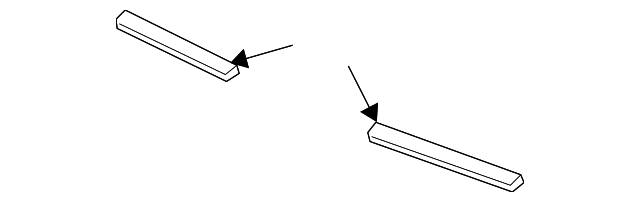 88956996 Деталь HEADLINER INSULATOR, RIGHT