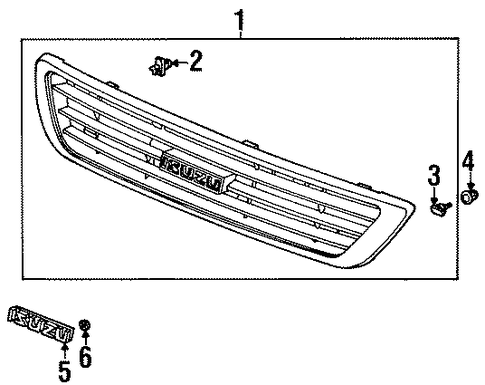 Oasis GRILLE & COMPONENTS